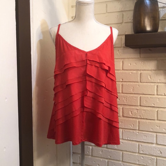 Old Navy Tops - Old Navy Ruffle Front Tank